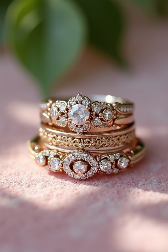 stackable rings for love
