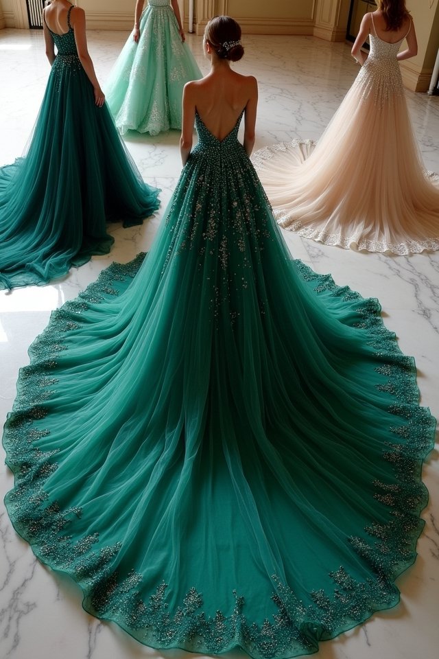 statement making ballgowns shine