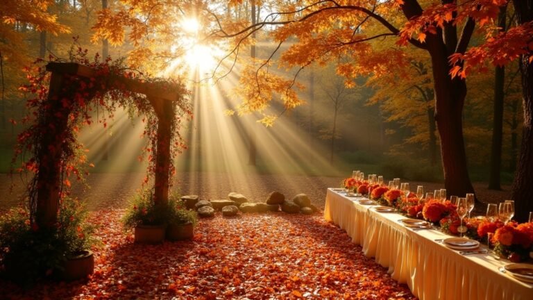 stunning autumn wedding venues