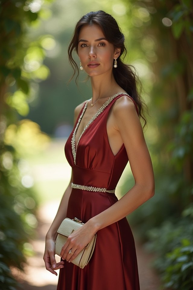 stunning embellished duchess satin
