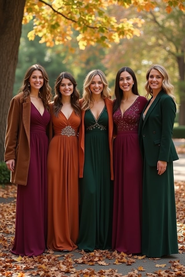 stunning fall maxi dress