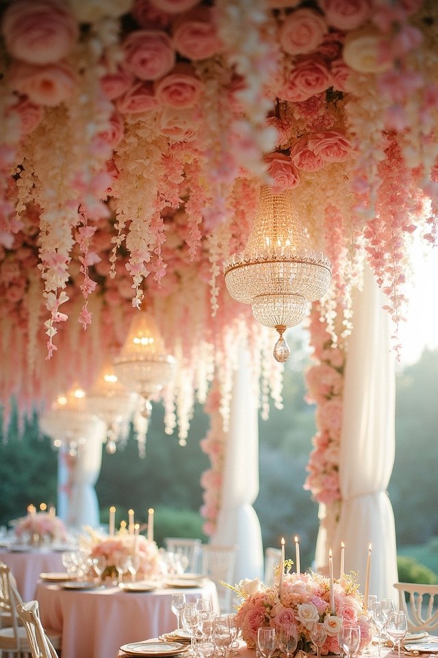 stunning floral canopy experience