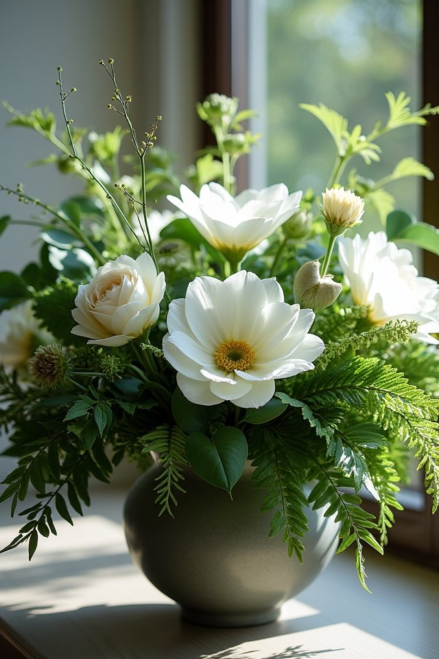 stunning greenery minimalist elegance