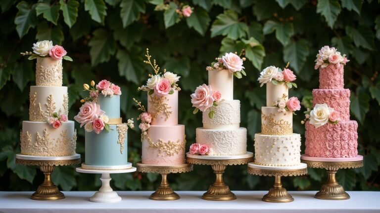 stunning luxury wedding cakes