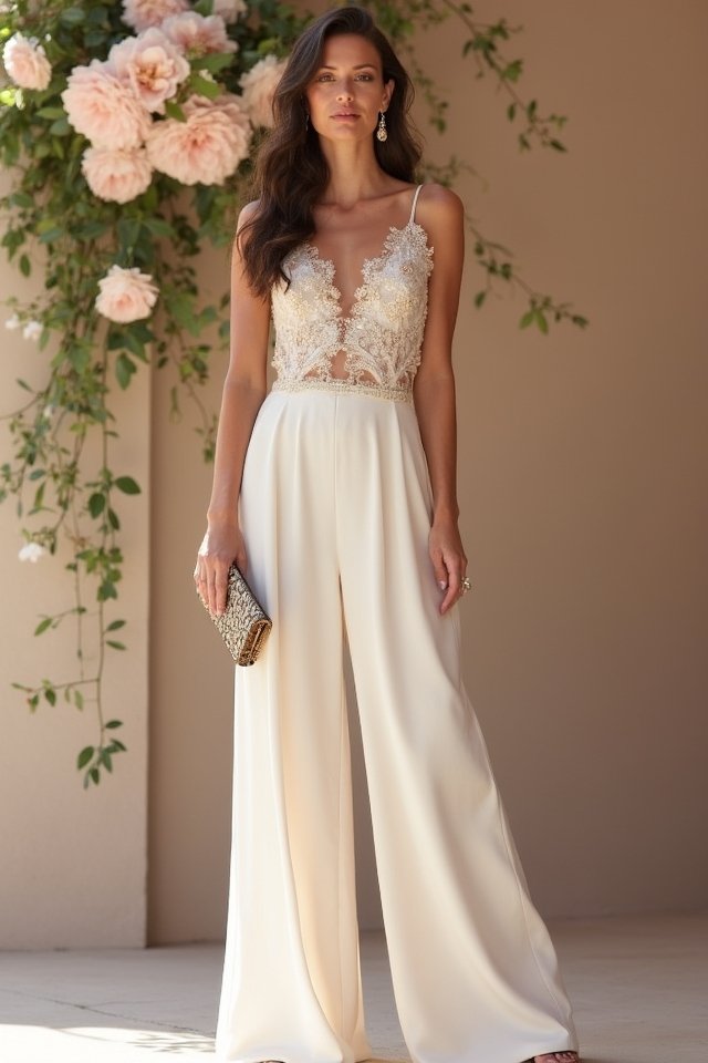 stylish comfortable wedding jumpsuits