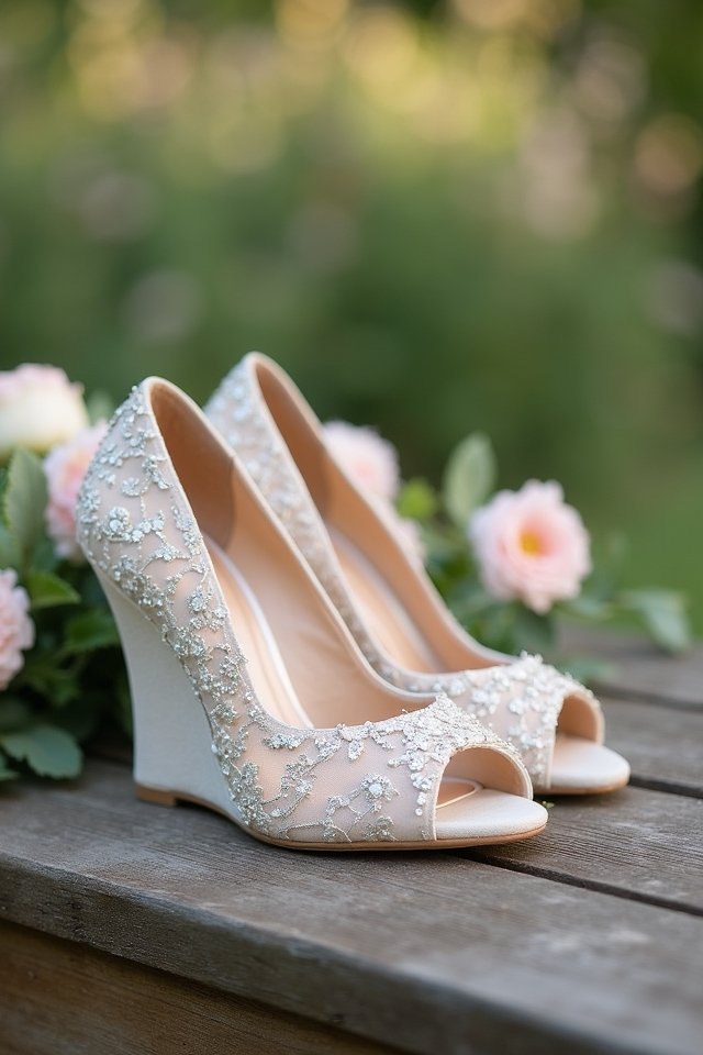 stylish comfortable wedge shoes