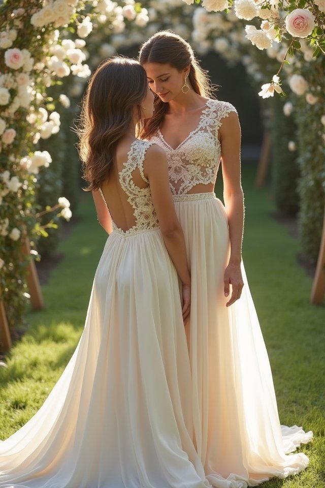 stylish creative wedding ensembles