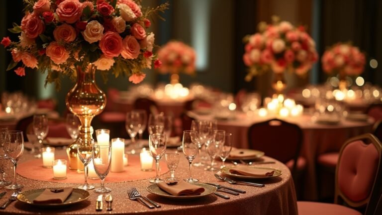 stylish reception table ideas