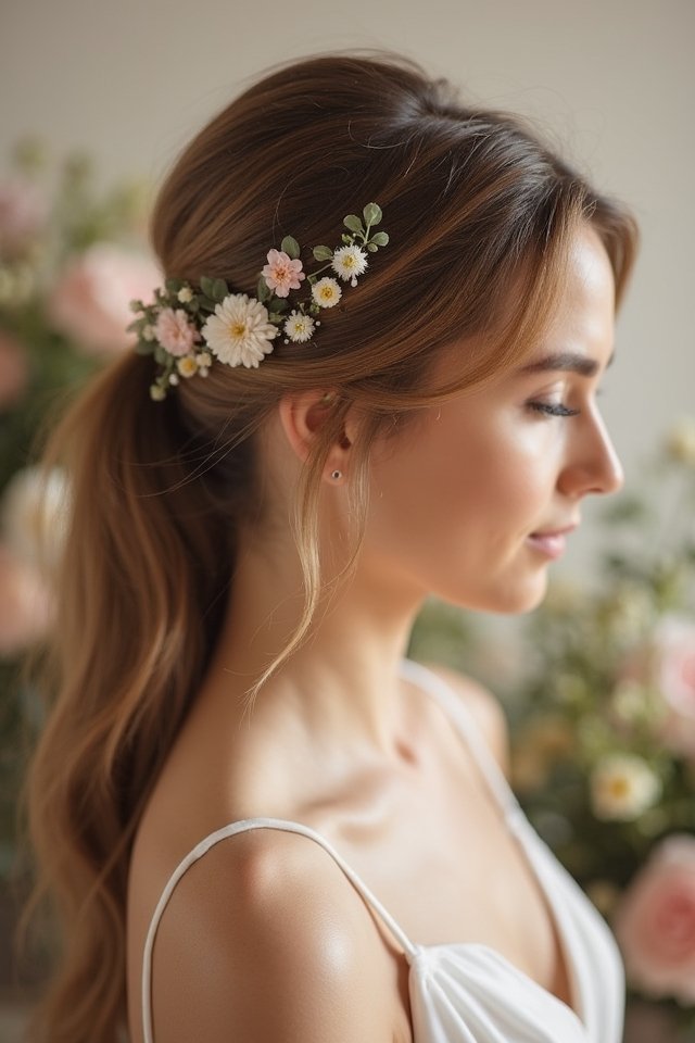 stylish side ponytail elegance