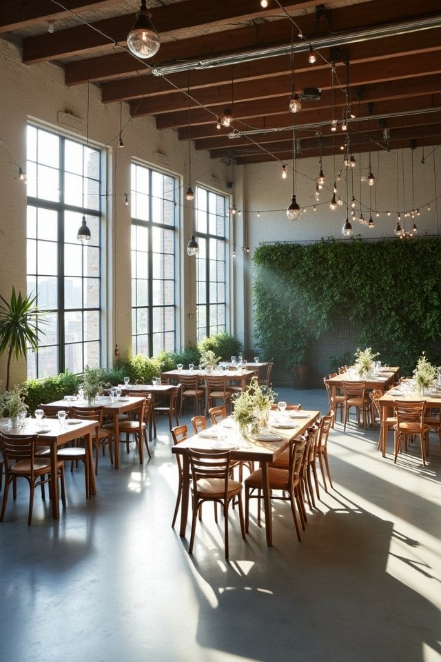 stylish urban ceremony venue