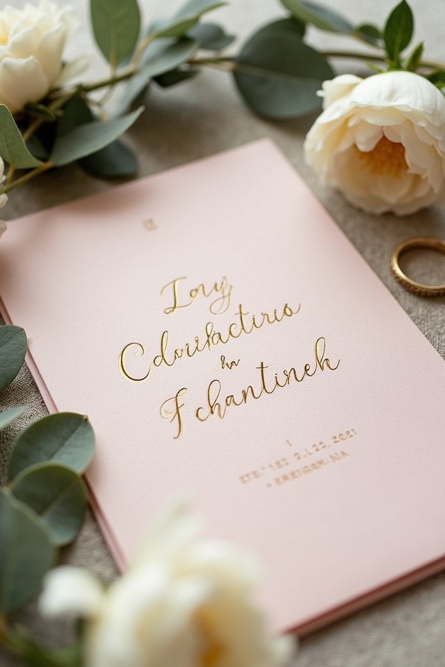 stylish vintage wedding invitations