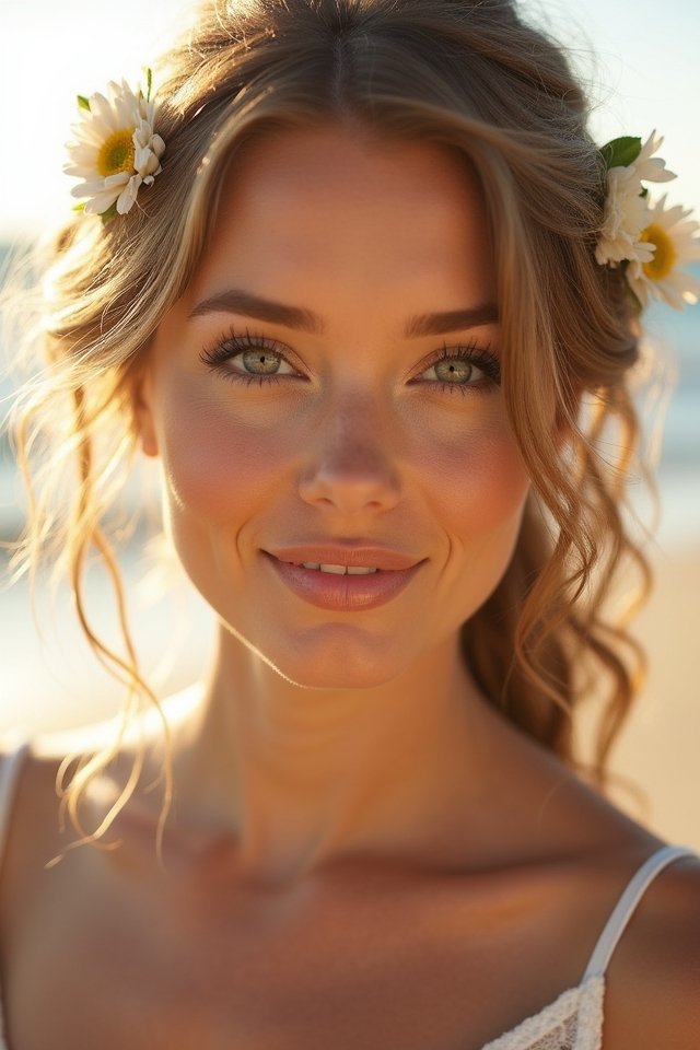 summer soft glam makeup