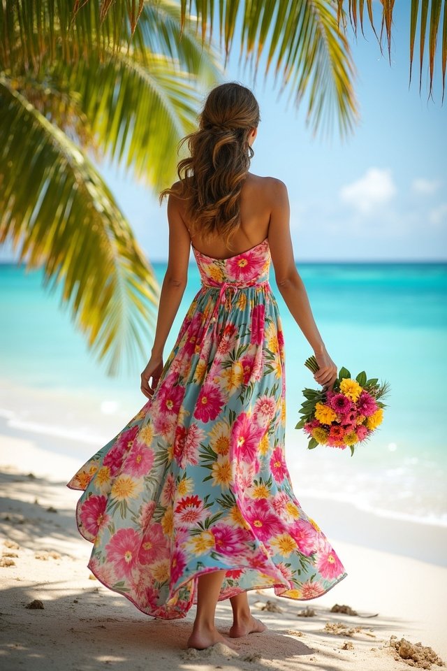 summer wedding floral elegance
