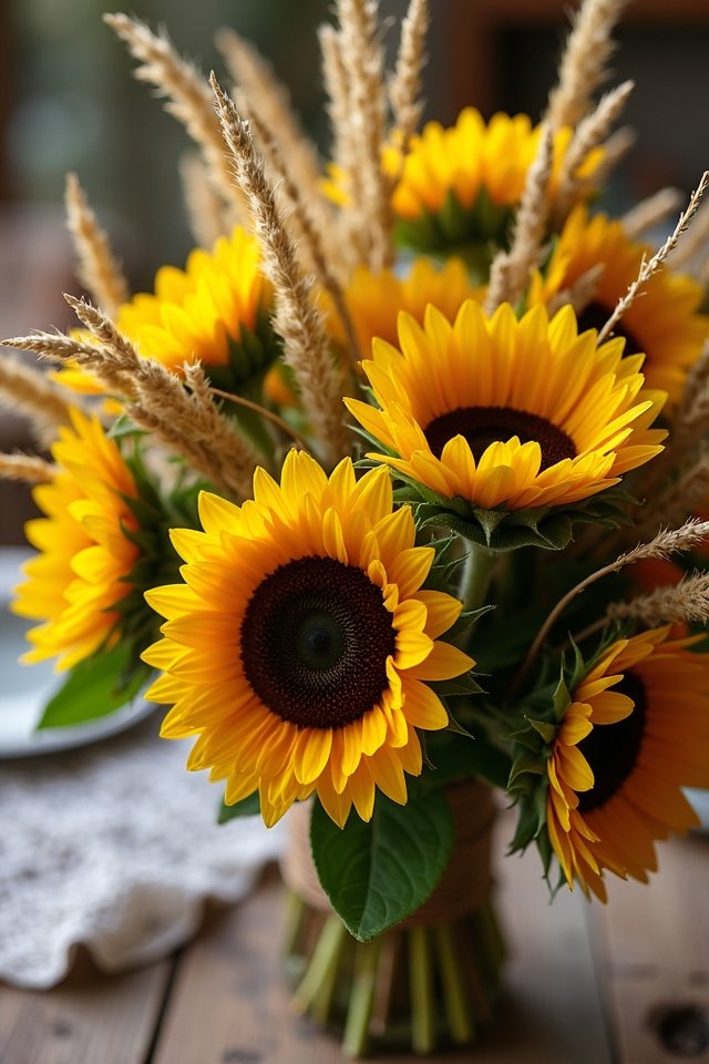 sunflowers symbolize love and joy