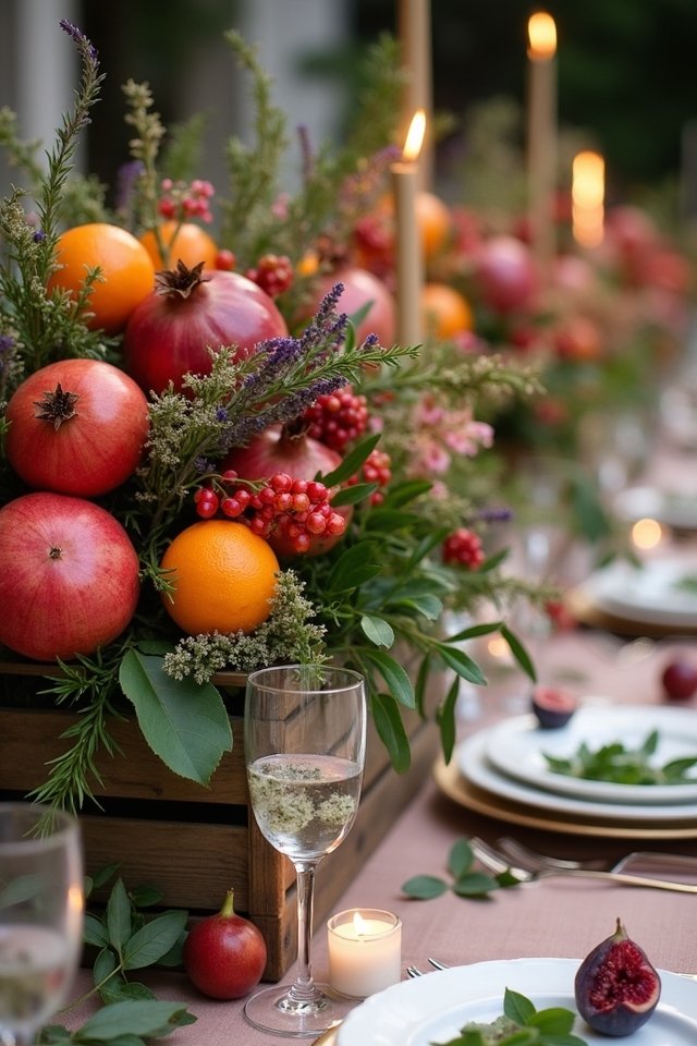 tasty edible wedding decor