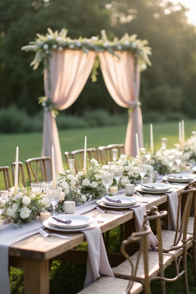taupe and ivory elegance