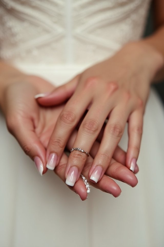 taupe to ivory nails