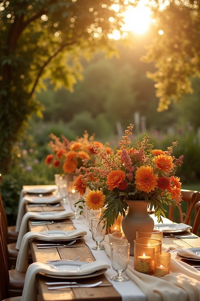 terracotta and cream elegance