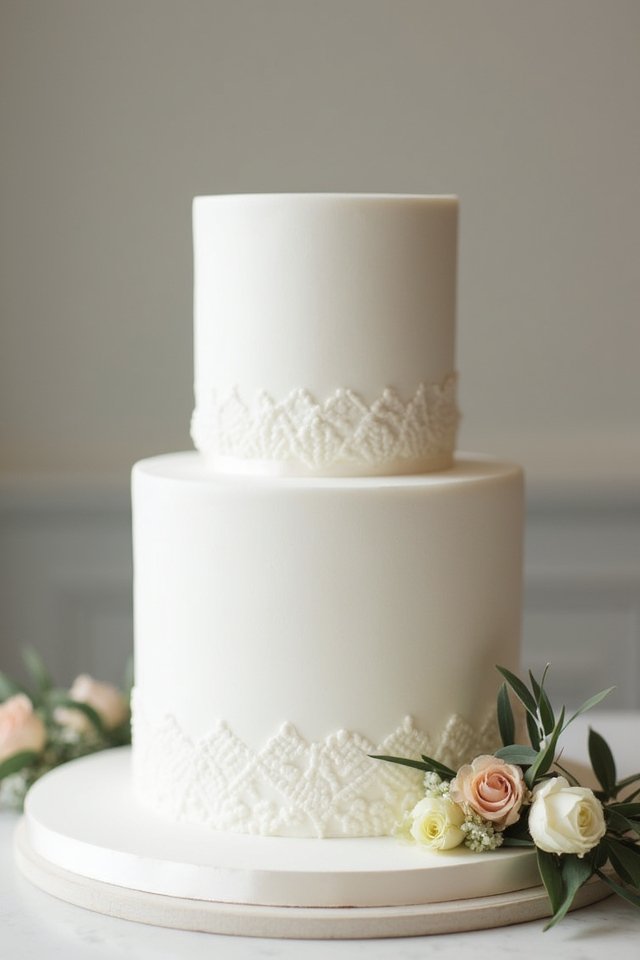 textured cake as art