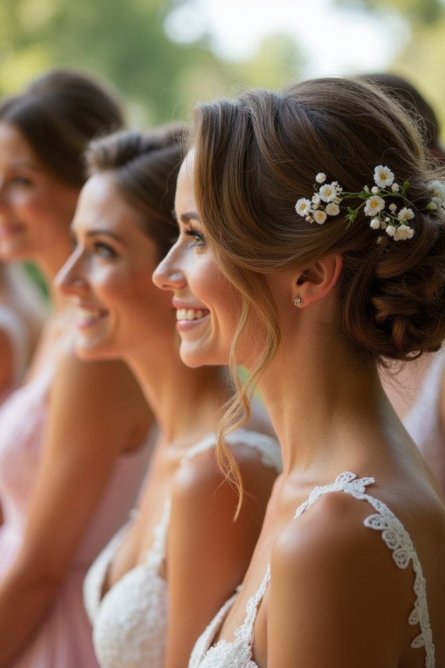 textured chignon hairstyle transformation