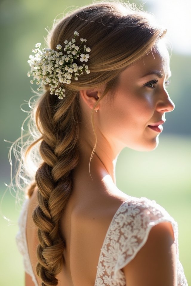 textured fishtail braid beauty