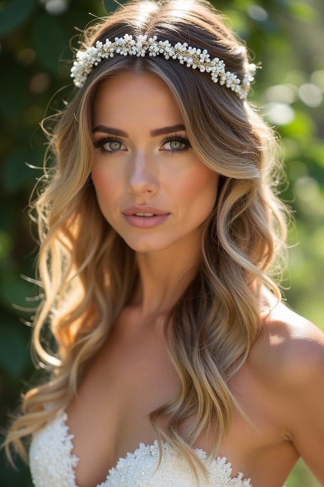 textured layers statement headband