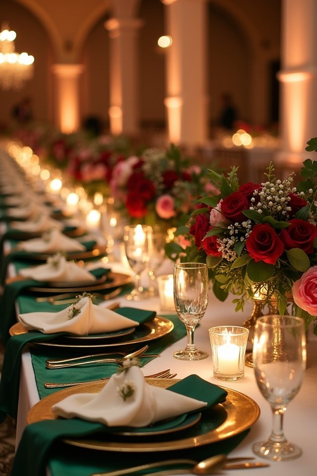 thematic table linens elegance