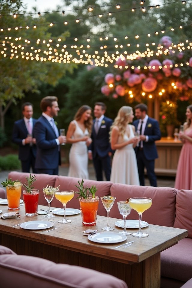 themed cocktail hour excitement