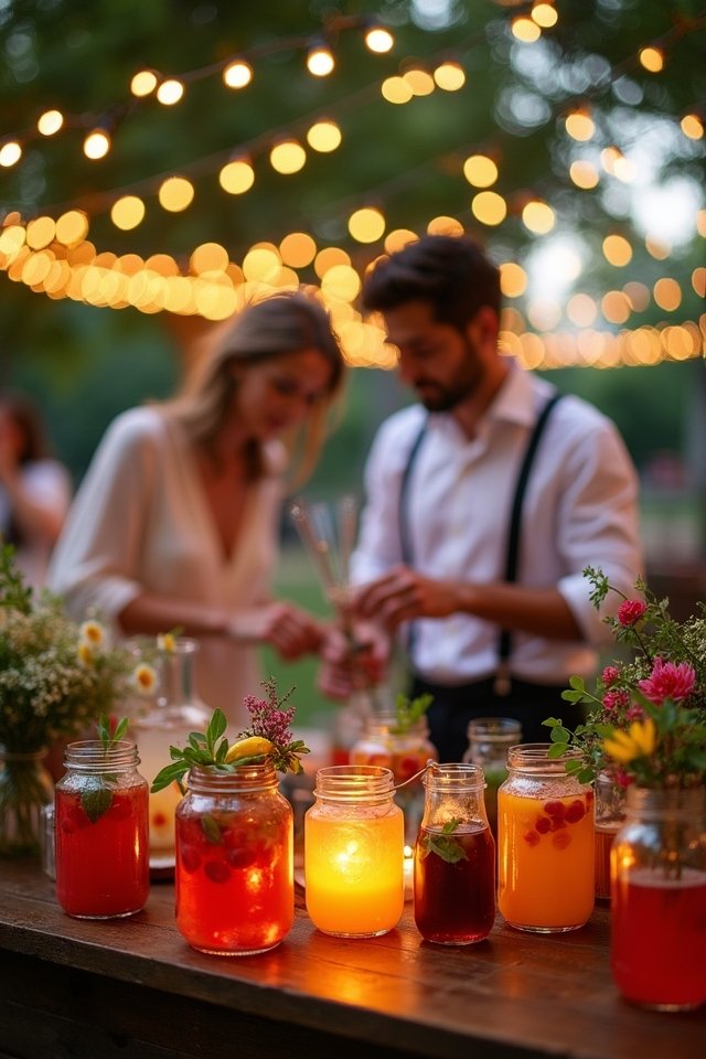 themed cocktail stations excitement