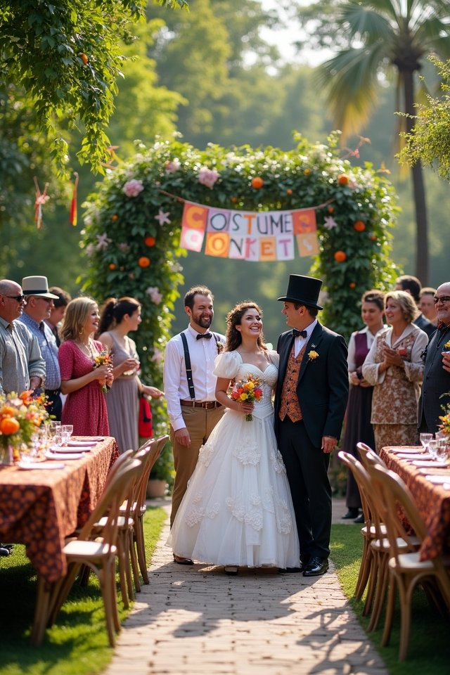 themed costume wedding contest