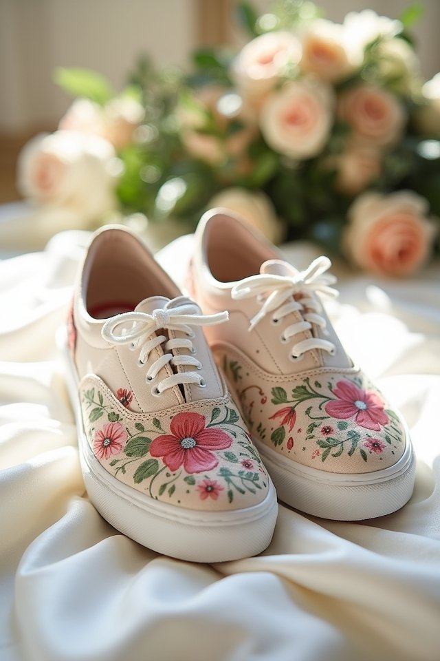 themed sneaker graphics wedding