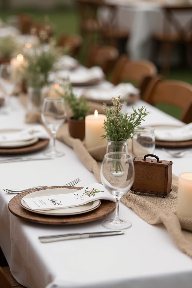 themed table numbers creativity