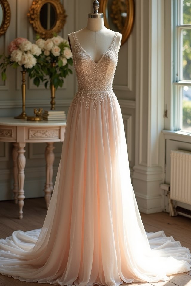 timeless a line bridal elegance
