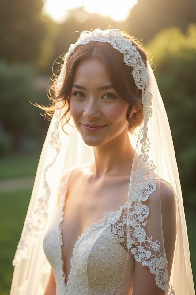 timeless a line lace elegance