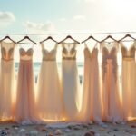timeless beach wedding dresses