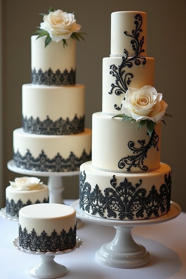 timeless black and white elegance