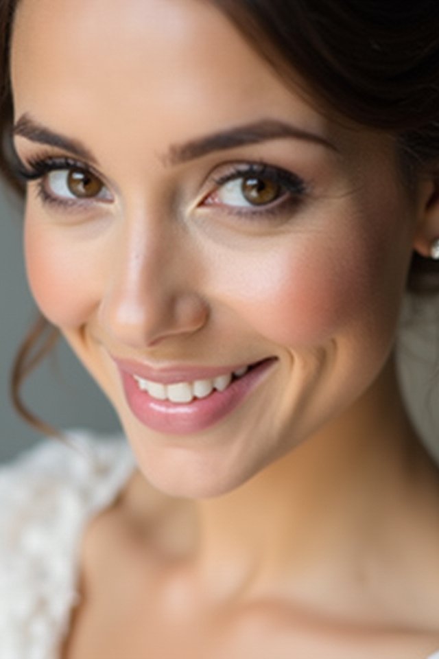 timeless bridal beauty combination