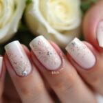 timeless bridal nail designs