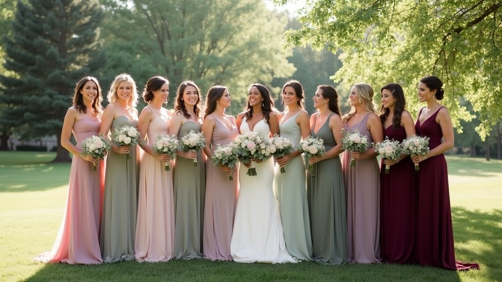 timeless bridesmaid color palette