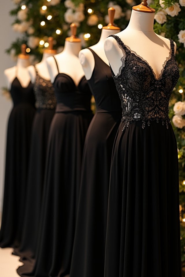 timeless classic black dress