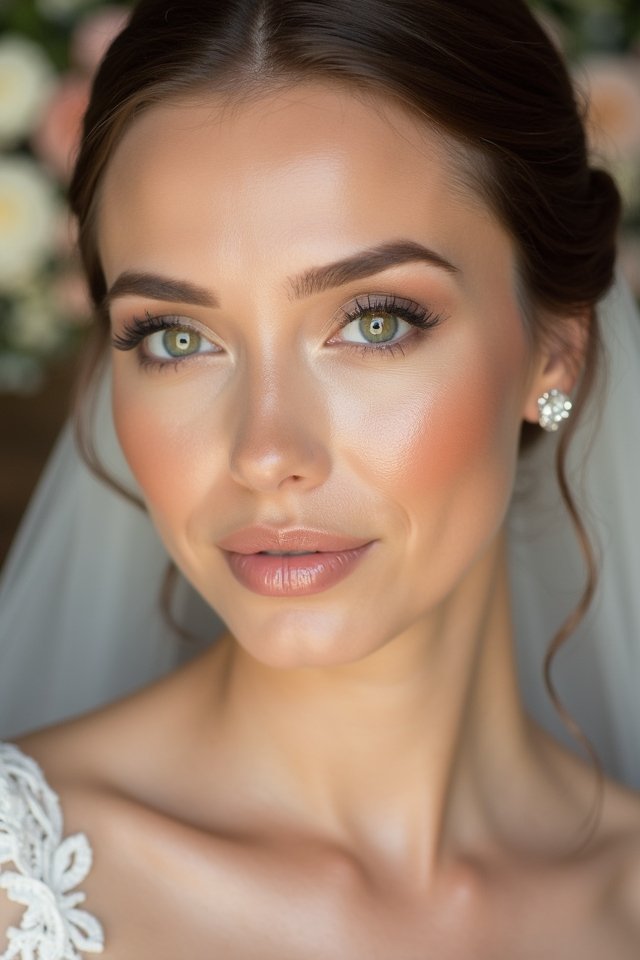 timeless classic bridal makeup