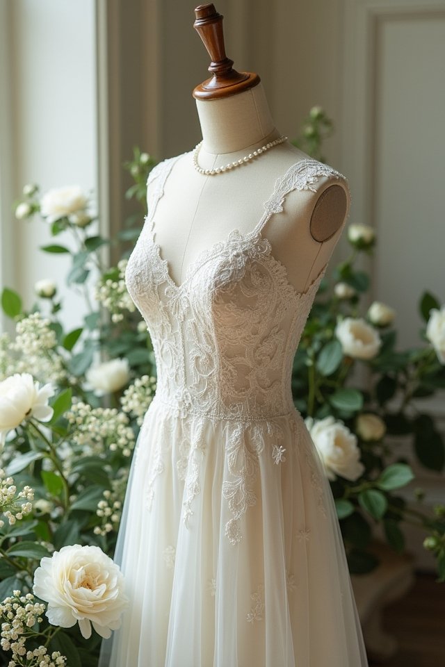 timeless classic lace gown