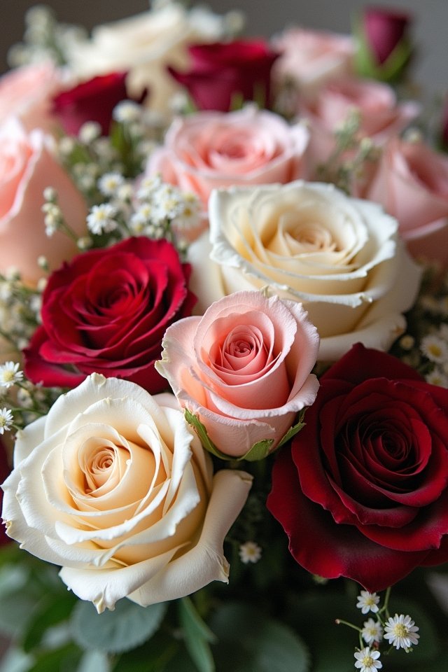 timeless classic rose bouquets