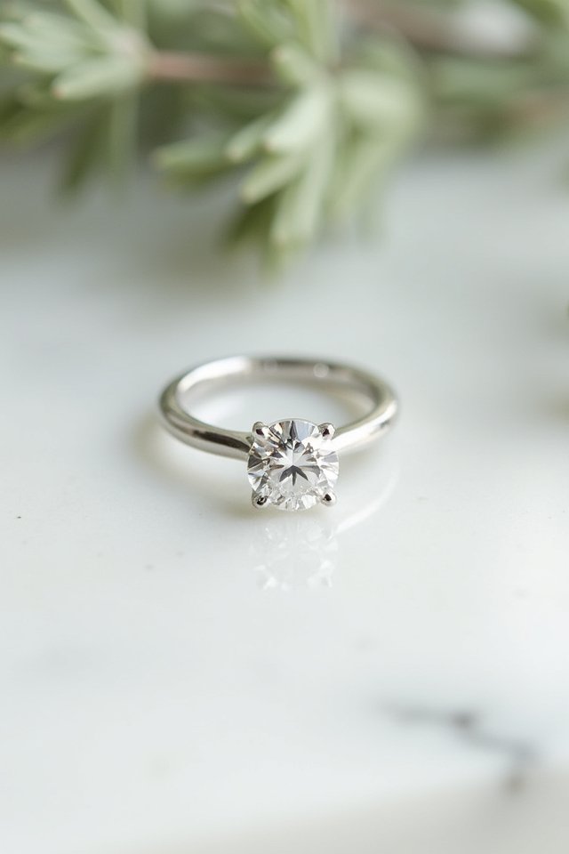 timeless classic solitaire elegance