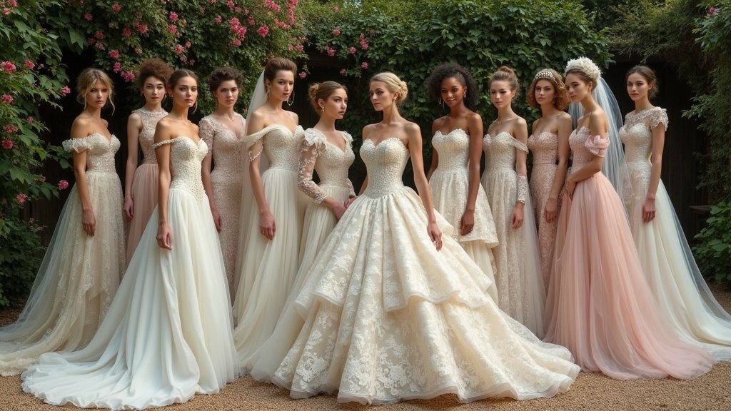 timeless corseted bridal styles