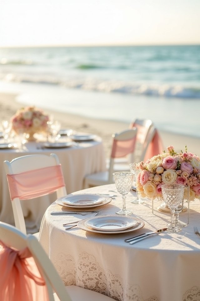 timeless elegance beach wedding