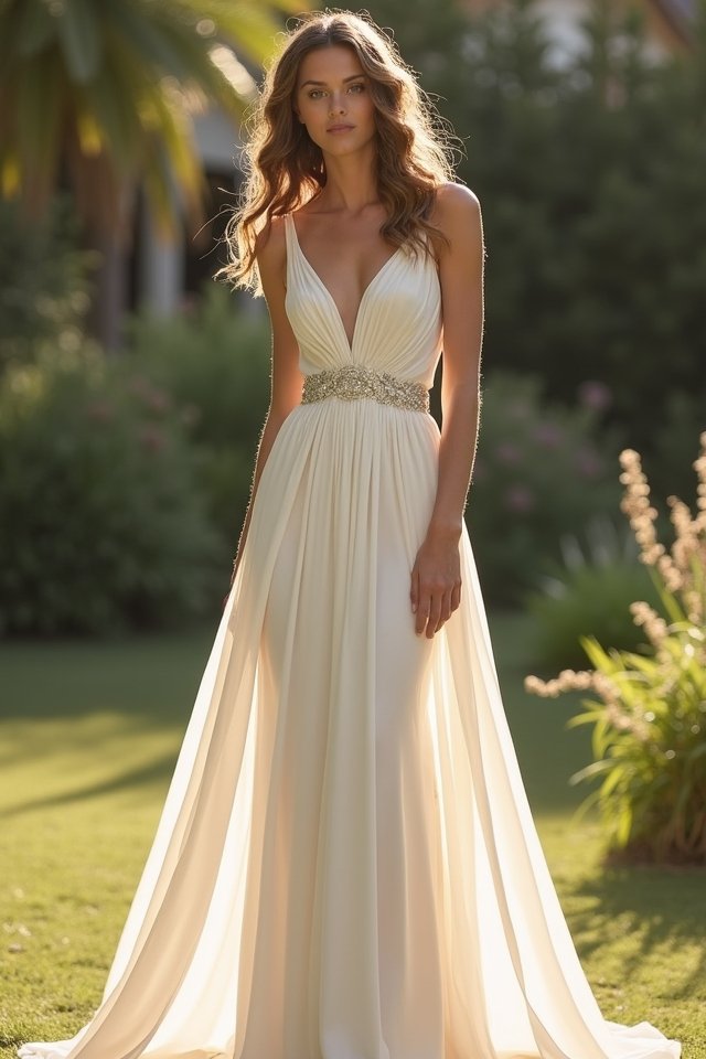 timeless elegance flowing silhouette