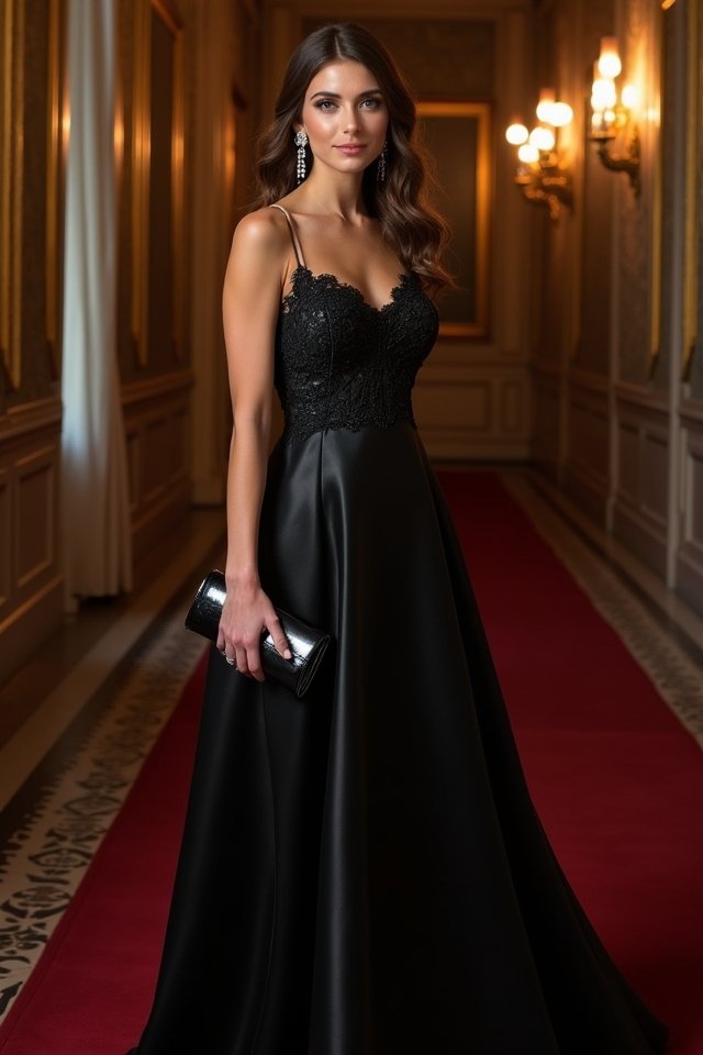 timeless elegance in black