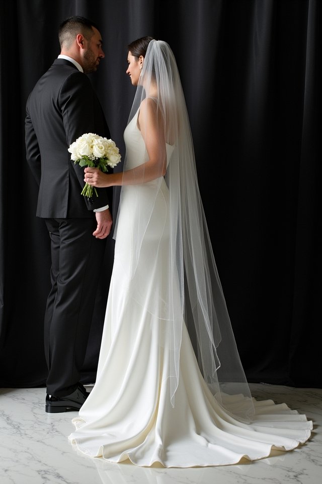 timeless elegance in contrast