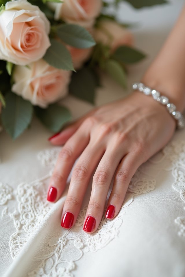 timeless elegance in red